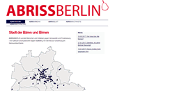 Desktop Screenshot of abriss-berlin.de